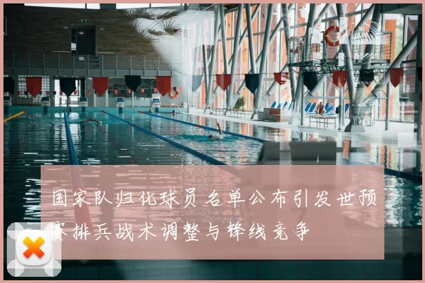 国家队归化球员名单公布引发世预赛排兵战术调整与锋线竞争